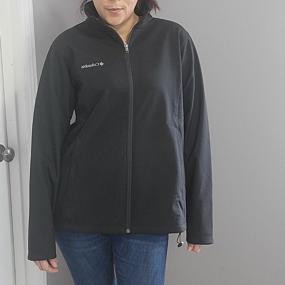 Columbia Women’s Kruser Ridge /black softshell jacket/size XL - Picture 2 of 11